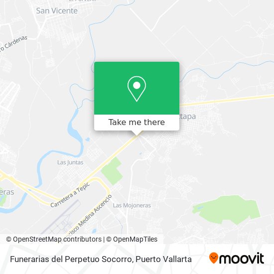 Funerarias del Perpetuo Socorro map
