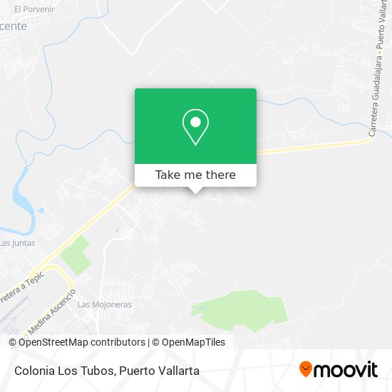 Mapa de Colonia Los Tubos