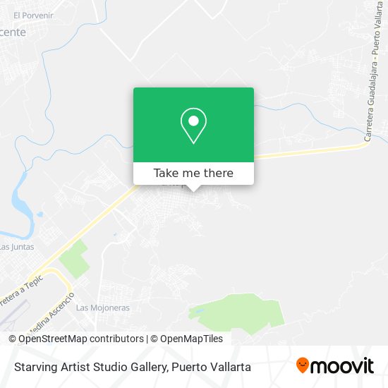 Mapa de Starving Artist Studio Gallery