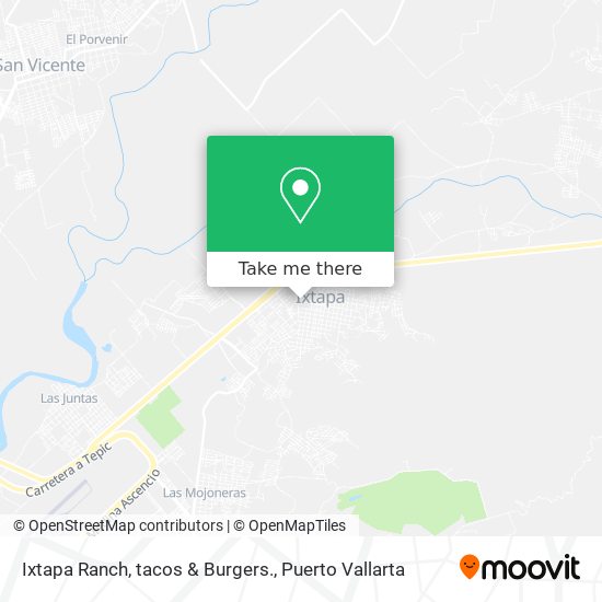 Ixtapa Ranch, tacos & Burgers. map