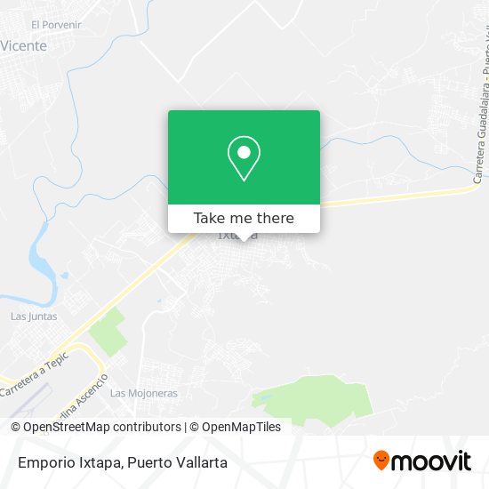 Emporio Ixtapa map