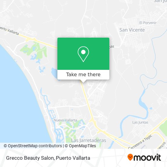 Mapa de Grecco Beauty Salon