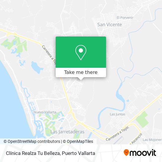 Clínica Realza Tu Belleza map