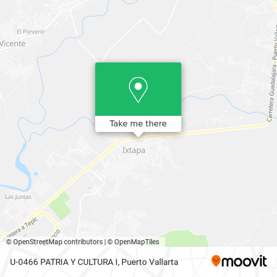 U-0466 PATRIA Y CULTURA I map