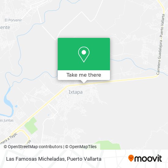 Las Famosas Micheladas map