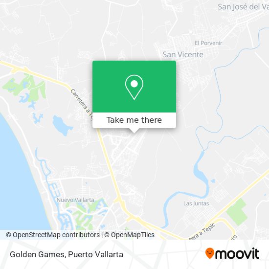 Mapa de Golden Games