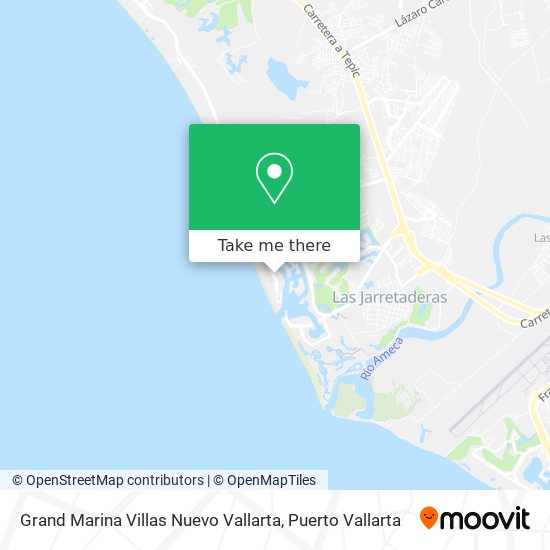 Grand Marina Villas Nuevo Vallarta map