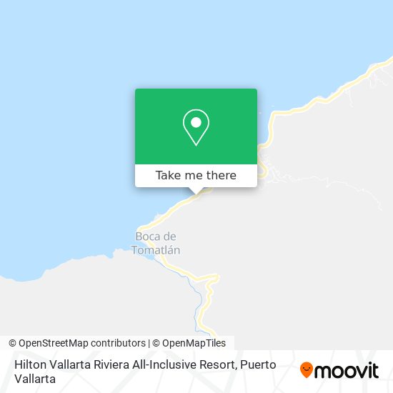 Hilton Vallarta Riviera All-Inclusive Resort map