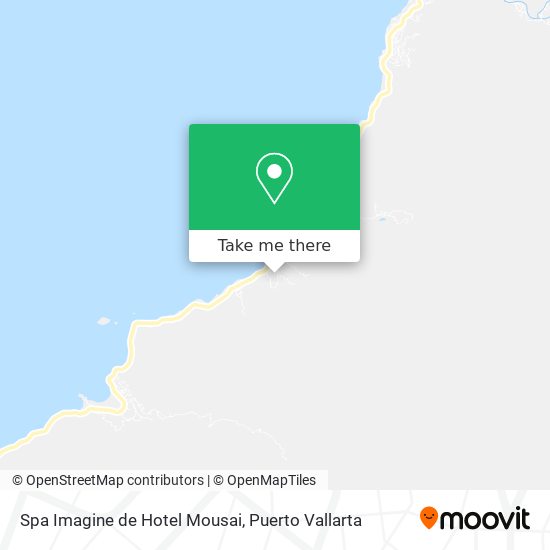 Spa Imagine de Hotel Mousai map