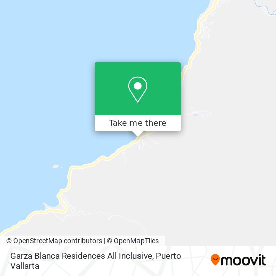 Garza Blanca Residences All Inclusive map