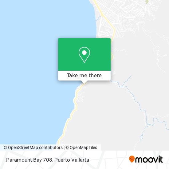 Mapa de Paramount Bay 708