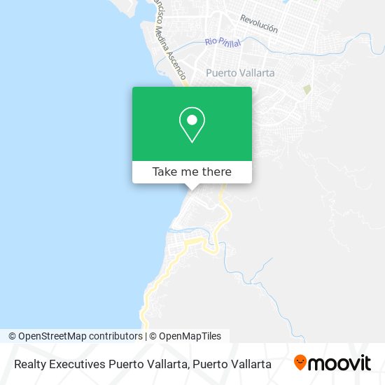 Realty Executives Puerto Vallarta map