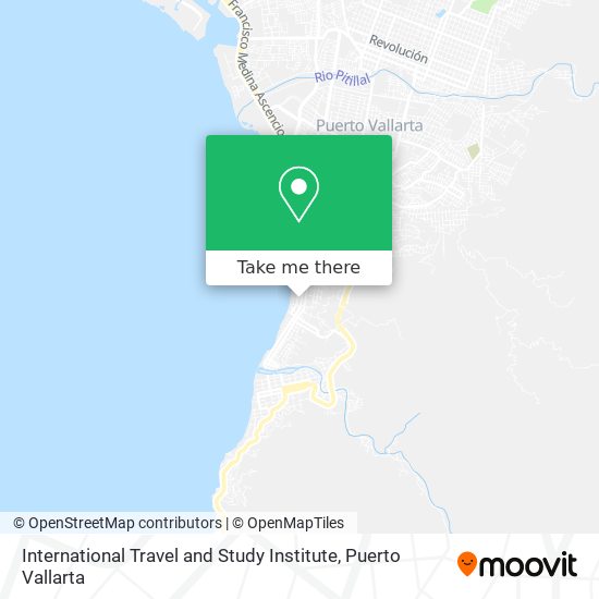 International Travel and Study Institute map