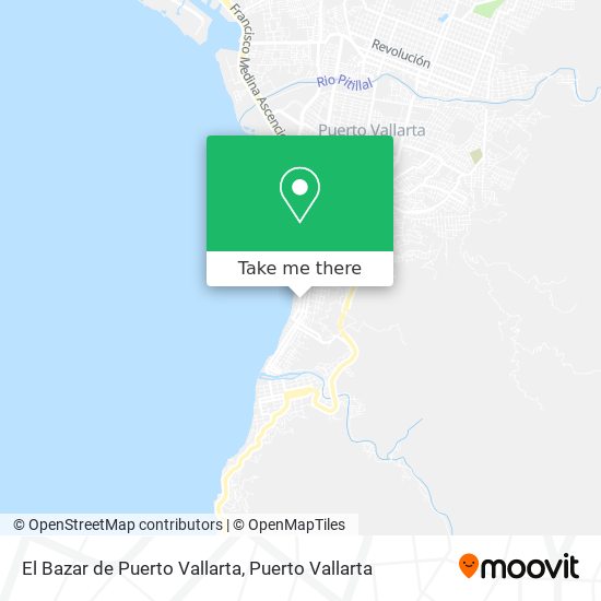 El Bazar de Puerto Vallarta map