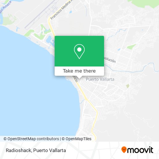 Mapa de Radioshack