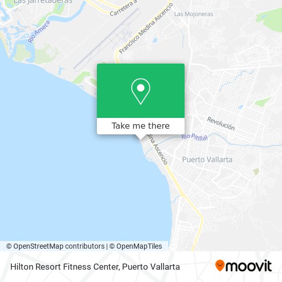 Mapa de Hilton Resort Fitness Center