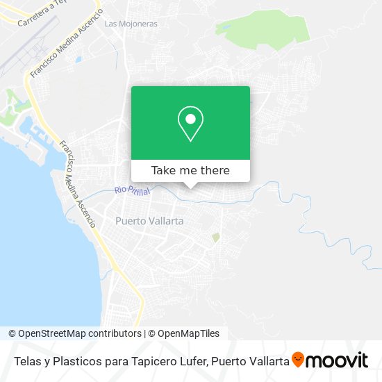 Telas y Plasticos para Tapicero Lufer map
