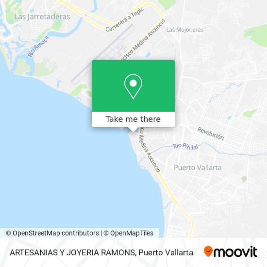 Mapa de ARTESANIAS Y JOYERIA RAMONS