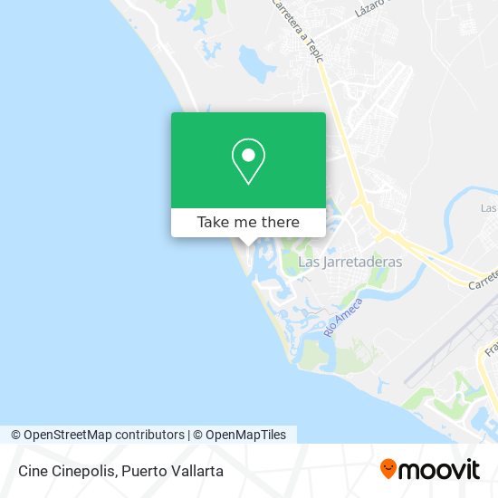 Cine Cinepolis map