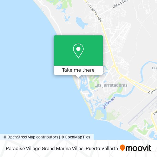 Paradise Village Grand Marina Villas map