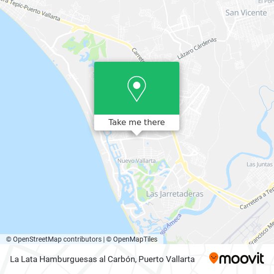 La Lata Hamburguesas al Carbón map