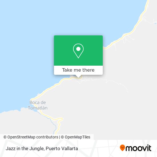 Jazz in the Jungle map