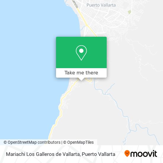 Mapa de Mariachi Los Galleros de Vallarta