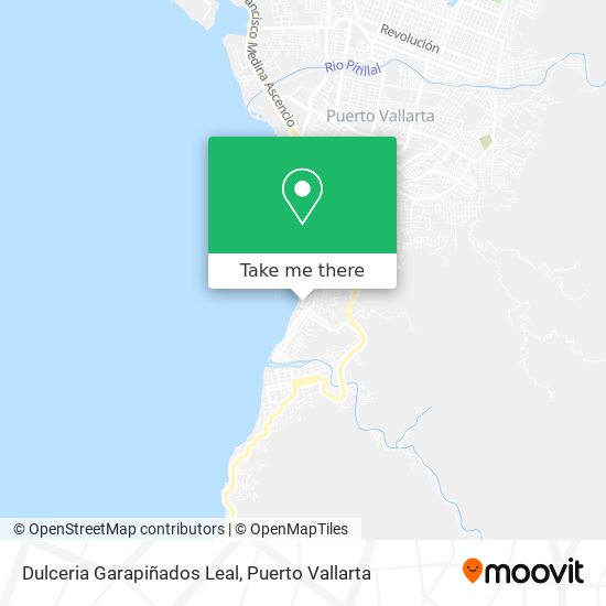 Dulceria Garapiñados Leal map