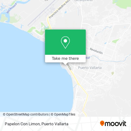 Mapa de Papelon Con Limon