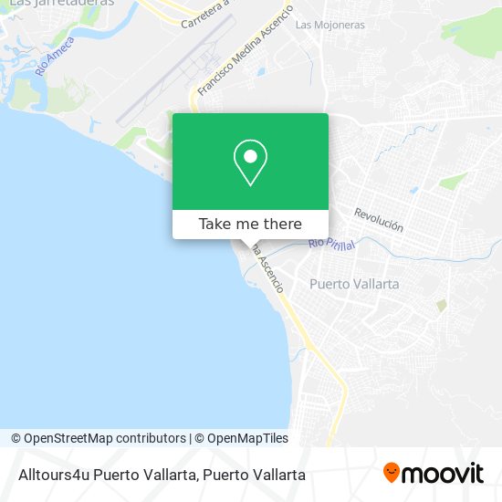 Alltours4u Puerto Vallarta map