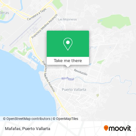 How to get to Mafafas in Puerto Vallarta by Bus?