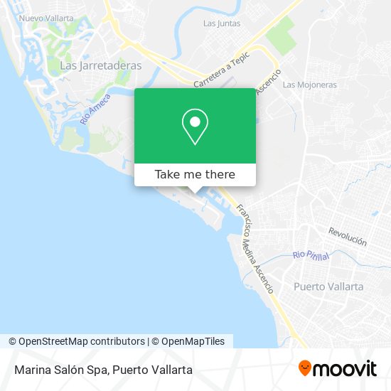 Marina Salón Spa map