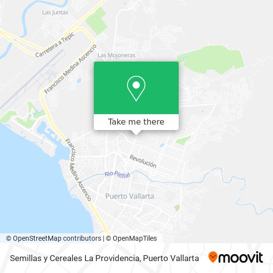 Semillas y Cereales La Providencia map