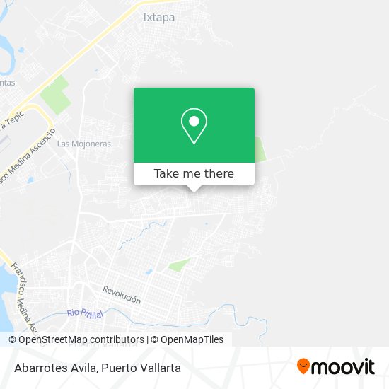Mapa de Abarrotes Avila