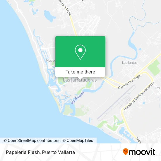 Papeleria Flash map
