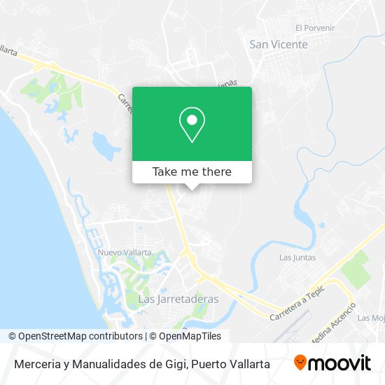 Merceria y Manualidades de Gigi map