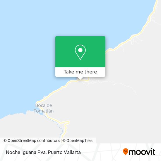 Mapa de Noche Iguana Pva
