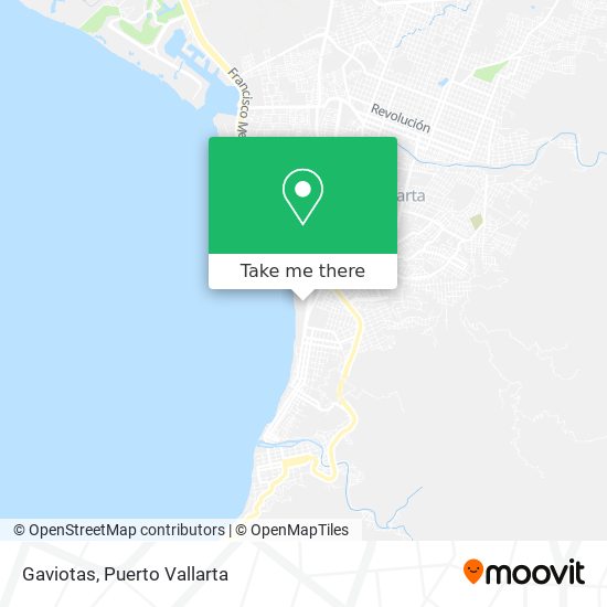 Gaviotas map