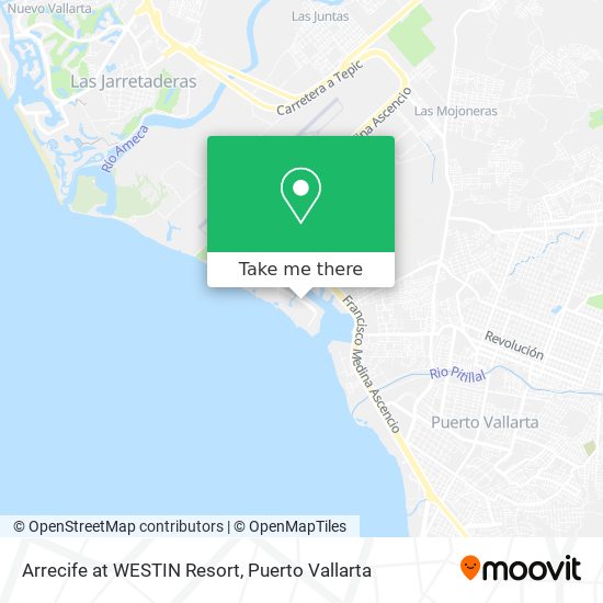 Arrecife at WESTIN Resort map