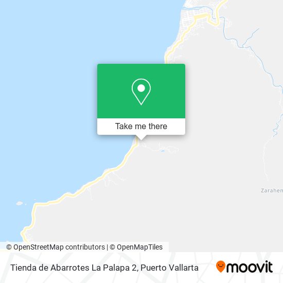 Tienda de Abarrotes La Palapa 2 map