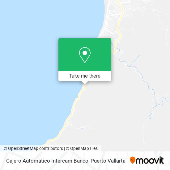 Cajero Automático Intercam Banco map