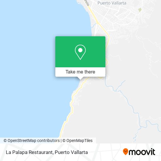 Mapa de La Palapa Restaurant