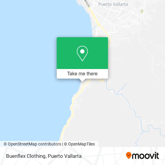 Buenflex Clothing map