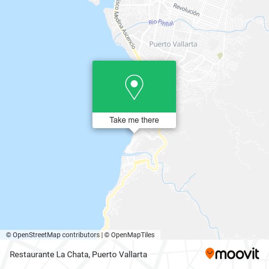 Restaurante La Chata map