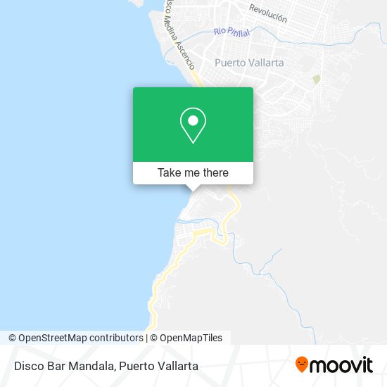Disco Bar Mandala map