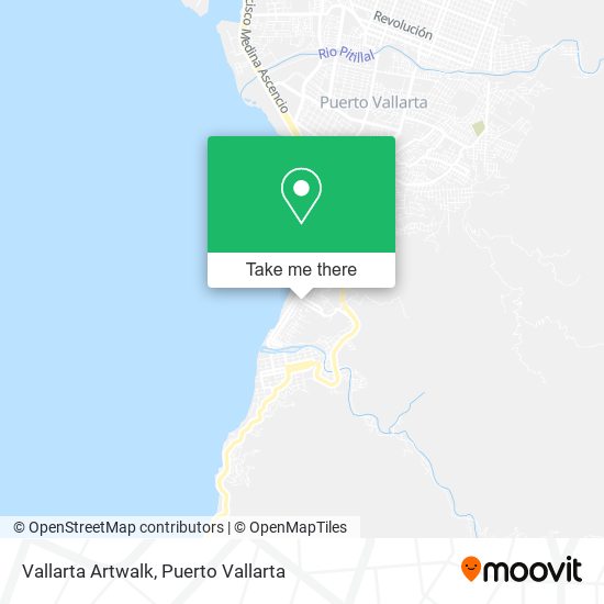 Mapa de Vallarta Artwalk