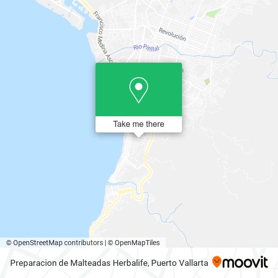 Preparacion de Malteadas Herbalife map