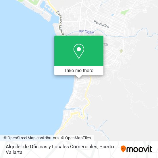 Alquiler de Oficinas y Locales Comerciales map