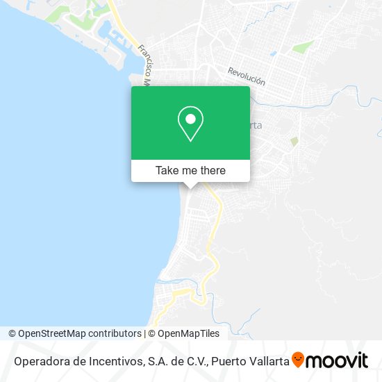 Operadora de Incentivos, S.A. de C.V. map