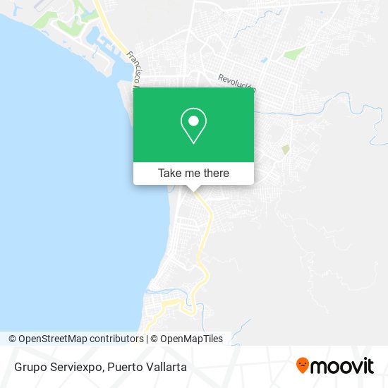 Mapa de Grupo Serviexpo
